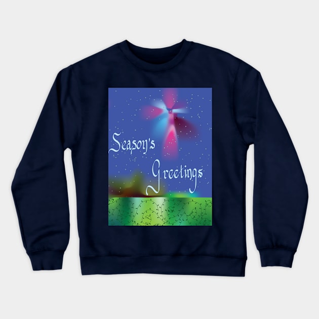 Season's Greetings Crewneck Sweatshirt by Barschall